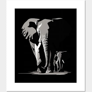 Elephants Posters and Art